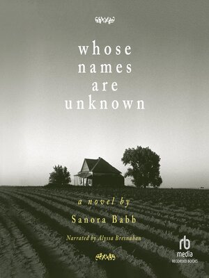 cover image of Whose Names Are Unknown